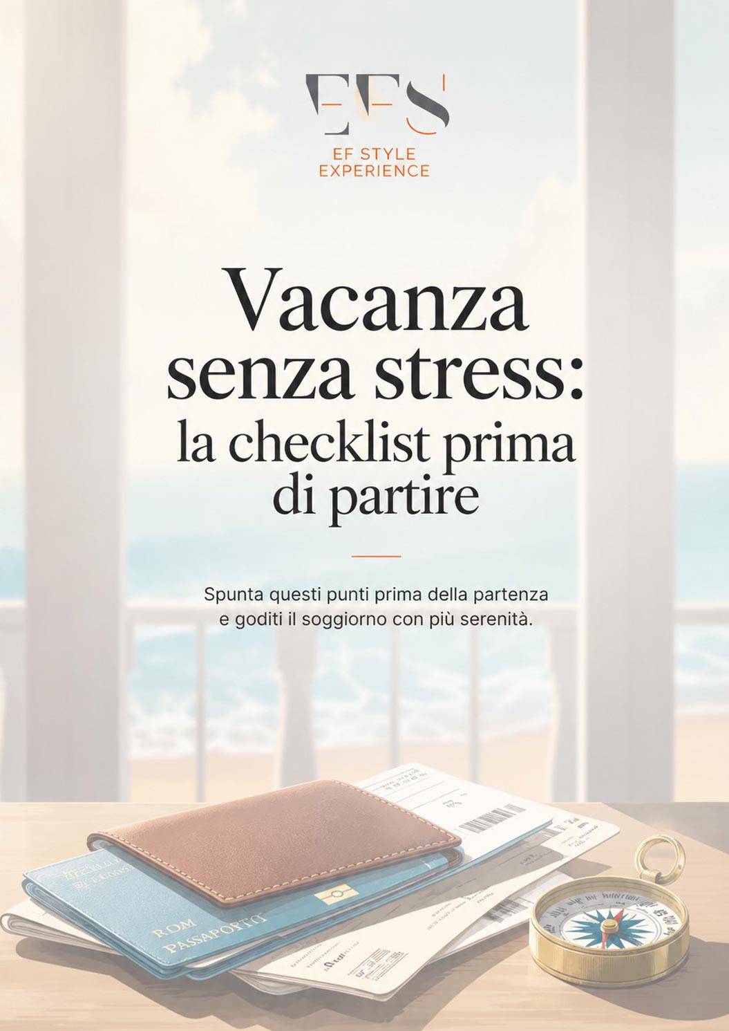 Vacanza senza stress: la checklist prima di partire